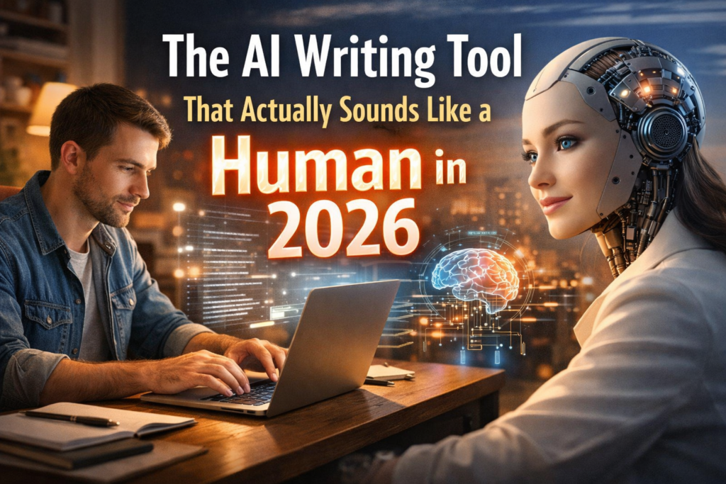 human-like AI writing tool 2026 realistic content creation