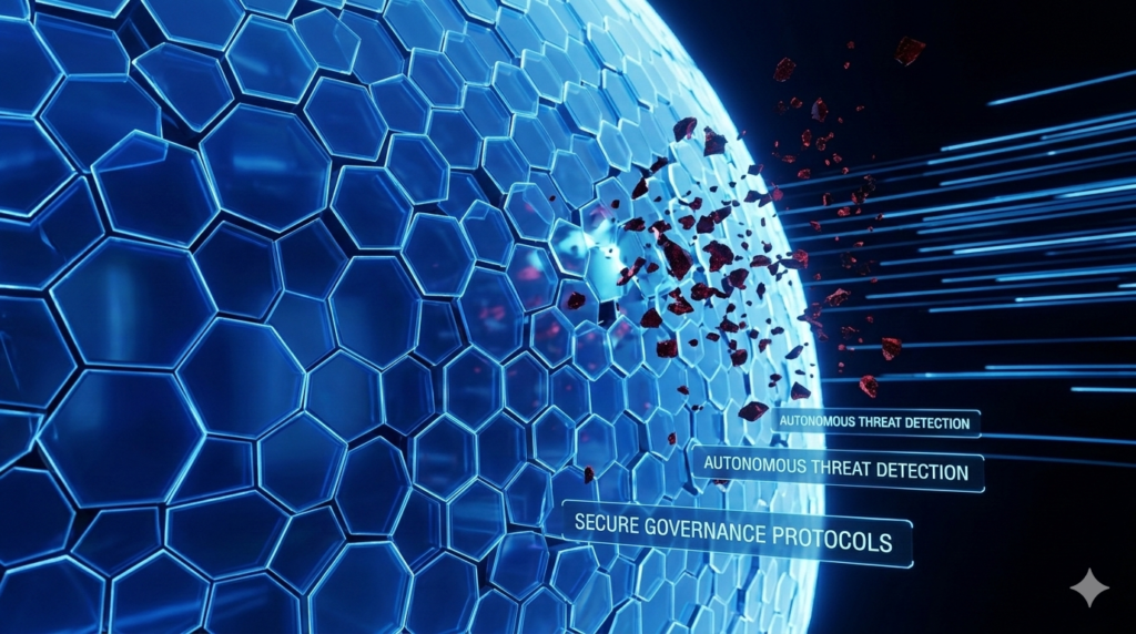Secure AI Sandboxing and Governance Diagram